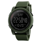 SKMEI 1257 Orologio da polso sportivo da uomo alla moda da esterno impermeabile da 50 m