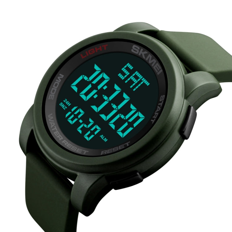 SKMEI 1257 Orologio da polso sportivo da uomo alla moda da esterno impermeabile da 50 m