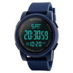 SKMEI 1257 Orologio da polso sportivo da uomo alla moda da esterno impermeabile da 50 m