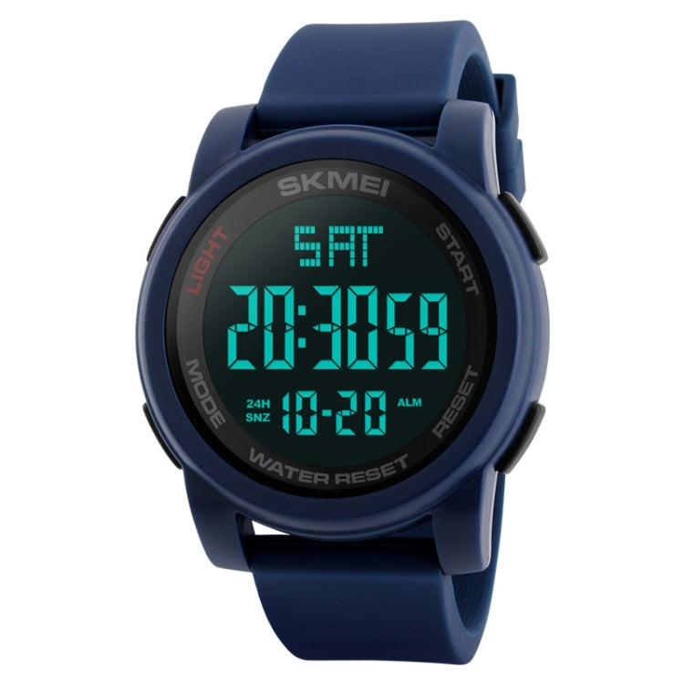 SKMEI 1257 Orologio da polso sportivo da uomo alla moda da esterno impermeabile da 50 m