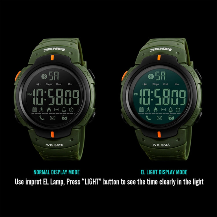 SKMEI 1301 Multifunzione 50m Impermeabile Sportivo Bluetooth Smart Watch, Compatibile con Sistema Android e iOS