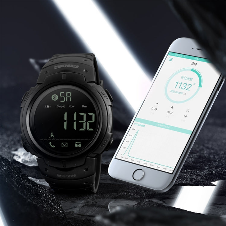 SKMEI 1301 Multifunzione 50m Impermeabile Sportivo Bluetooth Smart Watch, Compatibile con Sistema Android e iOS