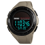 SKMEI 1405 Fashion Solar Power Outdoor Sports Watch Orologio digitale da uomo impermeabile multifunzionale da 50 m