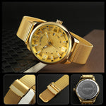 SKMEI 9166 Fashion Men Business Watch 30m Orologio da polso al quarzo in metallo impermeabile