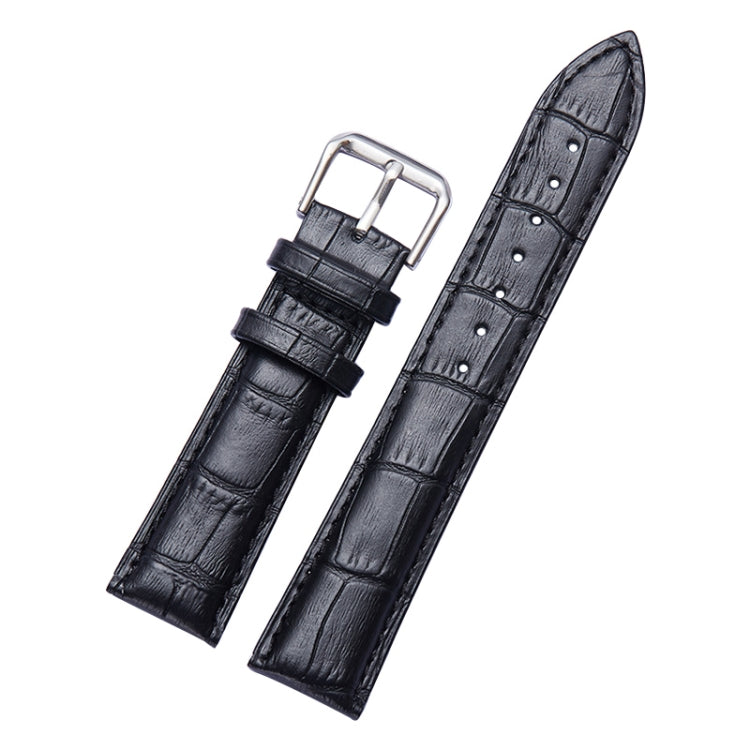 Cinturino per orologio in pelle di vitello staccabile, specifica: 21 mm