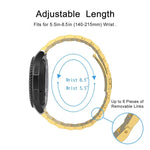 Cinturino da polso in acciaio inossidabile per Samsung Gear S3 22mm