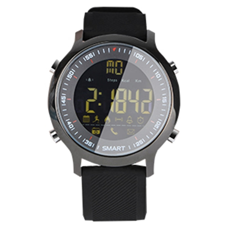 EX18 Smart Sports Watch FSTN Schermo intero Quadrante luminoso Cinturino in TPU ad alta resistenza, Conteggio passi di supporto / Calorie bruciate / Calendario Data / Bluetooth 4.0 / Promemoria chiamata in arrivo / Promemoria batteria scarica