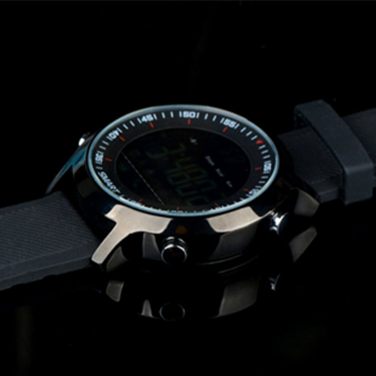 EX18 Smart Sports Watch FSTN Schermo intero Quadrante luminoso Cinturino in TPU ad alta resistenza, Conteggio passi di supporto / Calorie bruciate / Calendario Data / Bluetooth 4.0 / Promemoria chiamata in arrivo / Promemoria batteria scarica