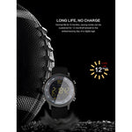 EX18 Smart Sports Watch FSTN Schermo intero Quadrante luminoso Cinturino in TPU ad alta resistenza, Conteggio passi di supporto / Calorie bruciate / Calendario Data / Bluetooth 4.0 / Promemoria chiamata in arrivo / Promemoria batteria scarica