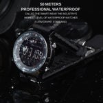 EX18 Smart Sports Watch FSTN Schermo intero Quadrante luminoso Cinturino in TPU ad alta resistenza, Conteggio passi di supporto / Calorie bruciate / Calendario Data / Bluetooth 4.0 / Promemoria chiamata in arrivo / Promemoria batteria scarica