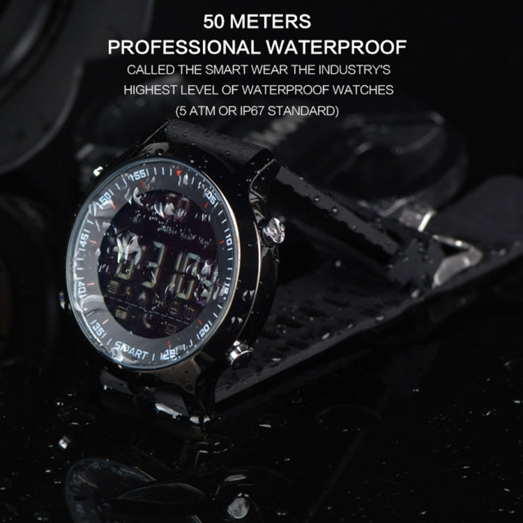 EX18 Smart Sports Watch FSTN Schermo intero Quadrante luminoso Cinturino in TPU ad alta resistenza, Conteggio passi di supporto / Calorie bruciate / Calendario Data / Bluetooth 4.0 / Promemoria chiamata in arrivo / Promemoria batteria scarica