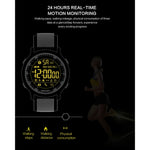 EX18 Smart Sports Watch FSTN Schermo intero Quadrante luminoso Cinturino in TPU ad alta resistenza, Conteggio passi di supporto / Calorie bruciate / Calendario Data / Bluetooth 4.0 / Promemoria chiamata in arrivo / Promemoria batteria scarica