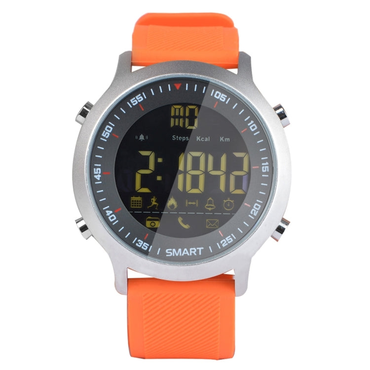 EX18 Smart Sports Watch FSTN Schermo intero Quadrante luminoso Cinturino in TPU ad alta resistenza, Conteggio passi di supporto / Calorie bruciate / Calendario Data / Bluetooth 4.0 / Promemoria chiamata in arrivo / Promemoria batteria scarica
