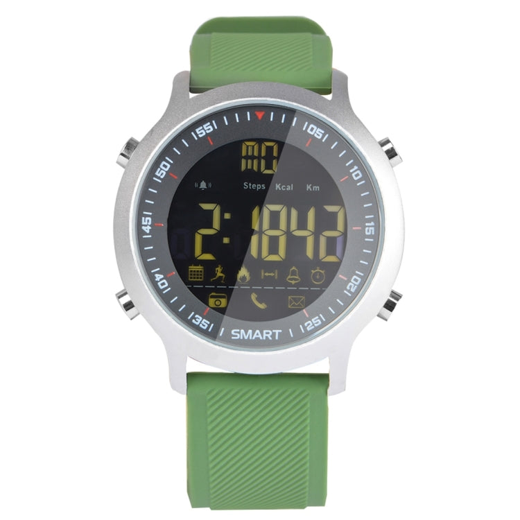 EX18 Smart Sports Watch FSTN Schermo intero Quadrante luminoso Cinturino in TPU ad alta resistenza, Conteggio passi di supporto / Calorie bruciate / Calendario Data / Bluetooth 4.0 / Promemoria chiamata in arrivo / Promemoria batteria scarica