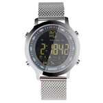 EX18 Smart Sports Watch FSTN Schermo intero Quadrante luminoso Cinturino in TPU ad alta resistenza, Conteggio passi di supporto / Calorie bruciate / Calendario Data / Bluetooth 4.0 / Promemoria chiamata in arrivo / Promemoria batteria scarica