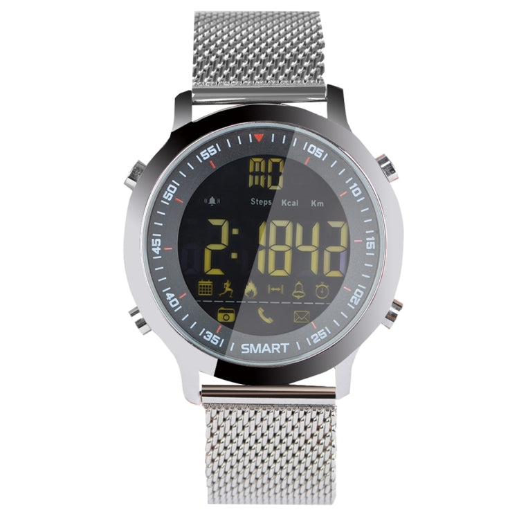EX18 Smart Sports Watch FSTN Schermo intero Quadrante luminoso Cinturino in TPU ad alta resistenza, Conteggio passi di supporto / Calorie bruciate / Calendario Data / Bluetooth 4.0 / Promemoria chiamata in arrivo / Promemoria batteria scarica