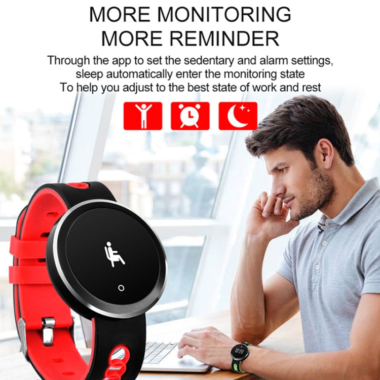 Q7 Display OLED HD da 0,95 pollici Braccialetto intelligente Bluetooth, impermeabile IP68, contapassi di supporto / promemoria sedentarietà / cardiofrequenzimetro / monitor del sonno, compatibile con telefoni Android e iOS