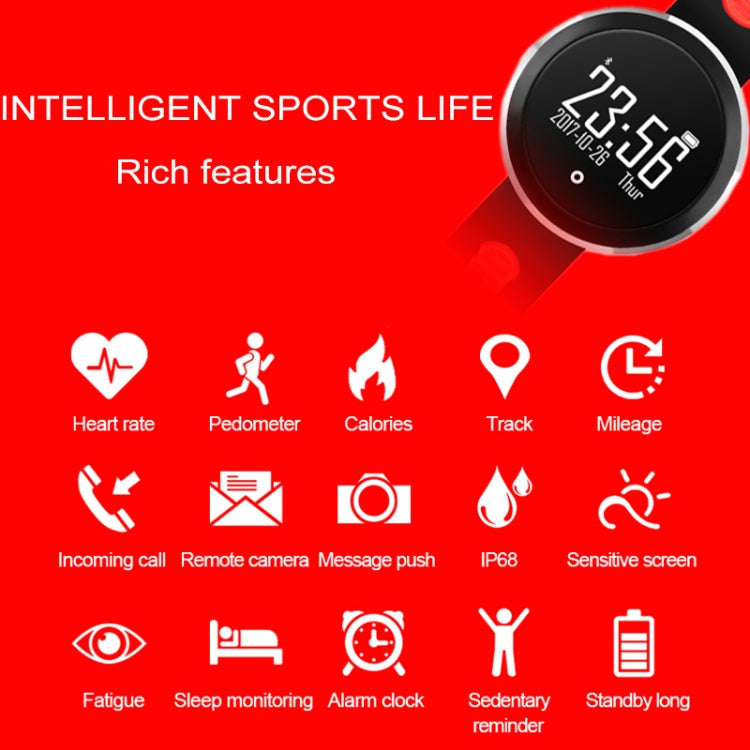 Q7 Display OLED HD da 0,95 pollici Braccialetto intelligente Bluetooth, impermeabile IP68, contapassi di supporto / promemoria sedentarietà / cardiofrequenzimetro / monitor del sonno, compatibile con telefoni Android e iOS