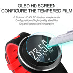 Q7 Display OLED HD da 0,95 pollici Braccialetto intelligente Bluetooth, impermeabile IP68, contapassi di supporto / promemoria sedentarietà / cardiofrequenzimetro / monitor del sonno, compatibile con telefoni Android e iOS