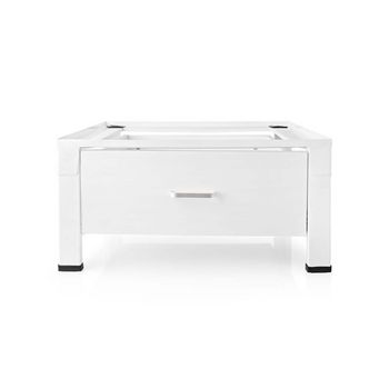 Stand for Washing Machine & Dryer | Drawer | 150kg | White