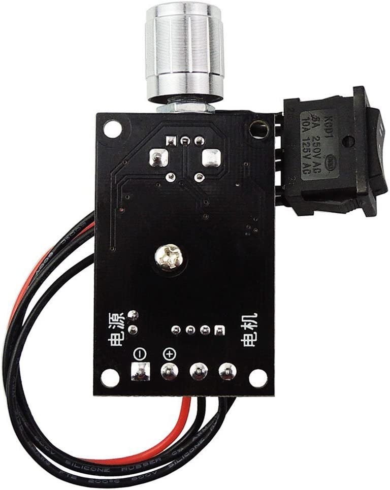 Regolatore di velocità PWM con interruttore 6V 12V 24V 28V 3A 80W WB1046