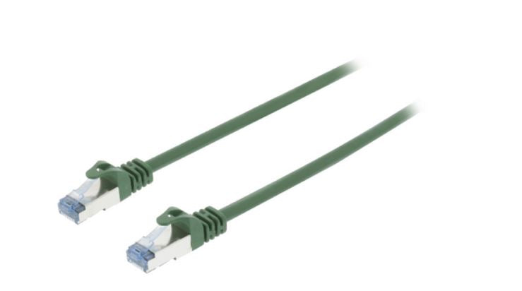 Cavo di rete Cat 6a SF/UTP RJ45 (8P8C) maschio 10m verde