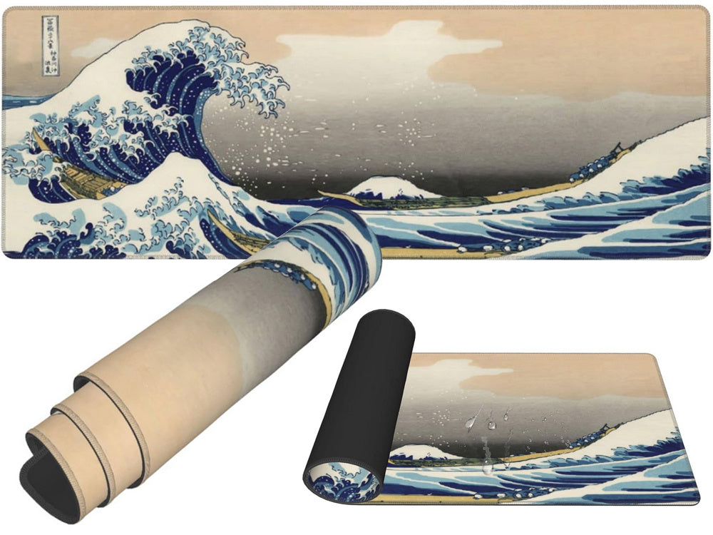Tappetino per mouse 80x30cm "La grande onda" 06318 5907451353677 WB1102