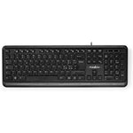 Kit tastiera mouse e tappetino USB per PC ufficio e casa KBMU200BKIT 5412810408399 KSC-355 6921042113548 KITCOMPUTER100