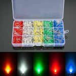 Kit diodi led 3mm 500pz 5 colori WB1128