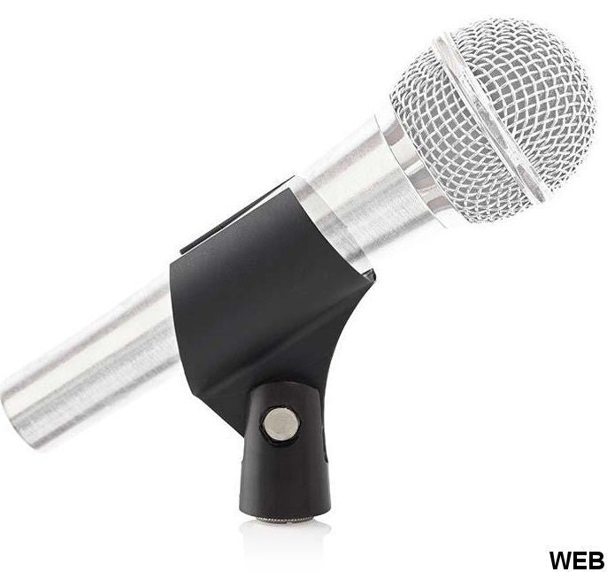 Supporto per microfono universale vite da 5/8″ e 3/8″ nero WB1130 MPCL20BK 5412810291755