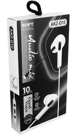 Cuffie auricolari da gioco con microfono AKZ-D10 bianche AKZ-D10 0305541800103 WB1218