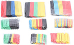 Guaina termorestringente kit 328 pezzi varie misure e colori WB1222