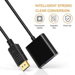 Adattatore da DisplayPort a VGA placcato oro WB1253 8053323552406