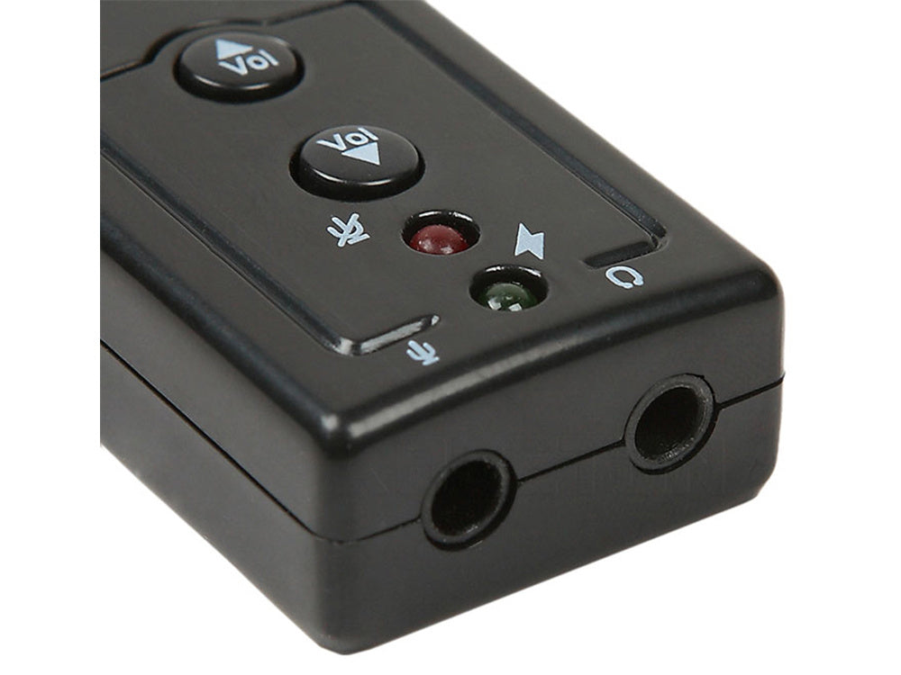 ​Adattatore audio USB 7.1 con ingresso jack per microfono e audio 06283 5907451342794 WB1282