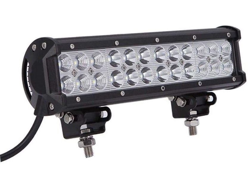 Faro LED supplementare per fuoristrada 72W luce fredda 6480lm