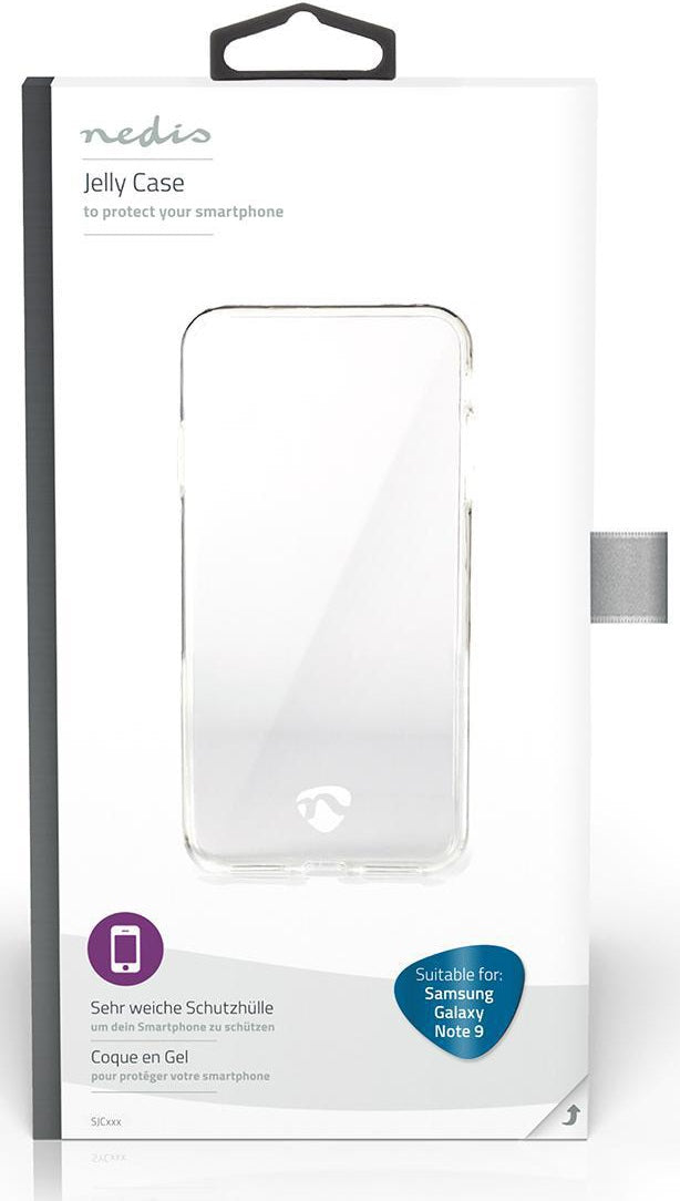 Cover smartphone in silicone per Samsung Galaxy Note 9 SJC10011TP 5412810308057 WB1360