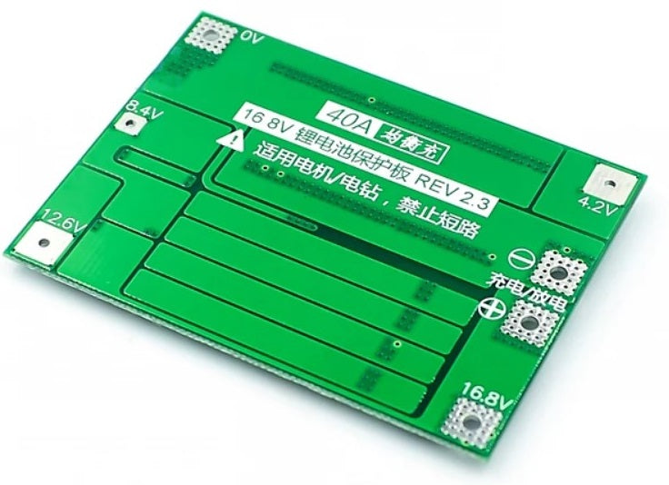 Scheda di protezione batteria al litio serie 4 16,8 V 40A con funzione di Ripristino AUTO WB1407