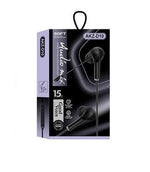 Cuffie auricolari da gioco con microfono AKZ-D10 nere 0305541800103 WB1463