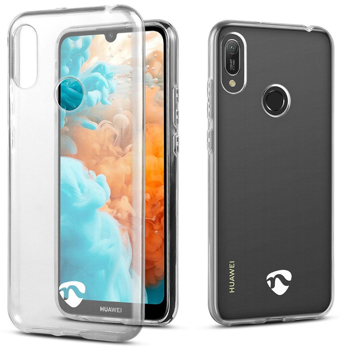 Cover smartphone in silicone per Huawei Y6 2019/Y6 Pro 2019 SJC30030TP 5412810321766 WB1465