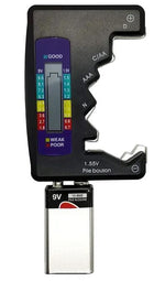 Tester digitale con display LCD per batterie