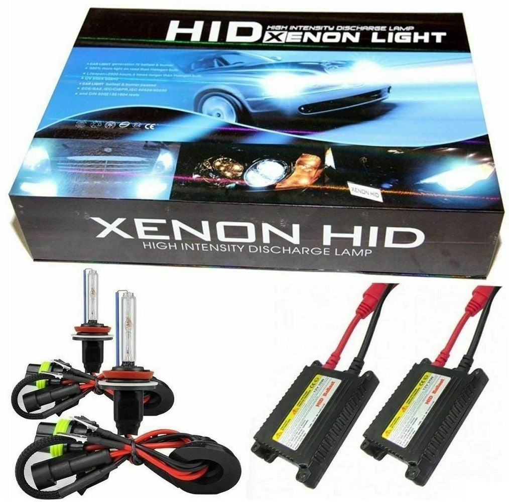Kit fari Xenon H7 6000K 55W per auto WB156