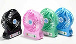 Ventilatore ricaricabile portatile - vari colori 6918032020078 WB1578