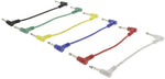 Cavo Mono-Audio 6.35mm Maschio 15cm 6 pezzi vari colori SWOP23010E015 8717534024427 WB1580