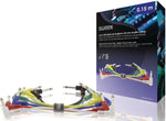 Cavo Mono-Audio 6.35mm Maschio 15cm 6 pezzi vari colori SWOP23010E015 8717534024427 WB1580