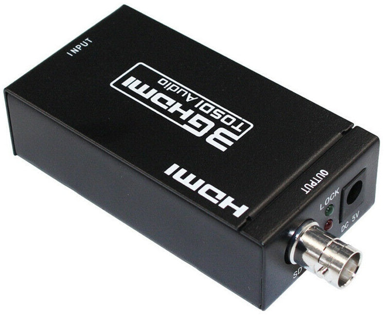 Convertitore video da SDI BNC ad HDMI adattatore SDI/HD-SDI/3G-SDI 1080P  WB16