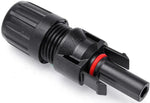 Connettore maschio/femmina MC4 30A 1000V 2.5/4/6mm per pannello fotovoltaico 20 pezzi WB1602