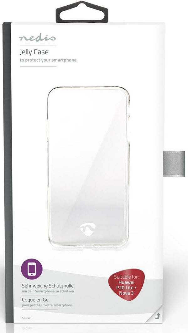 Cover smartphone in silicone per Huawei Nova 3e/Huawei P20 Lite SJC30010TP 5412810308286 WB1610