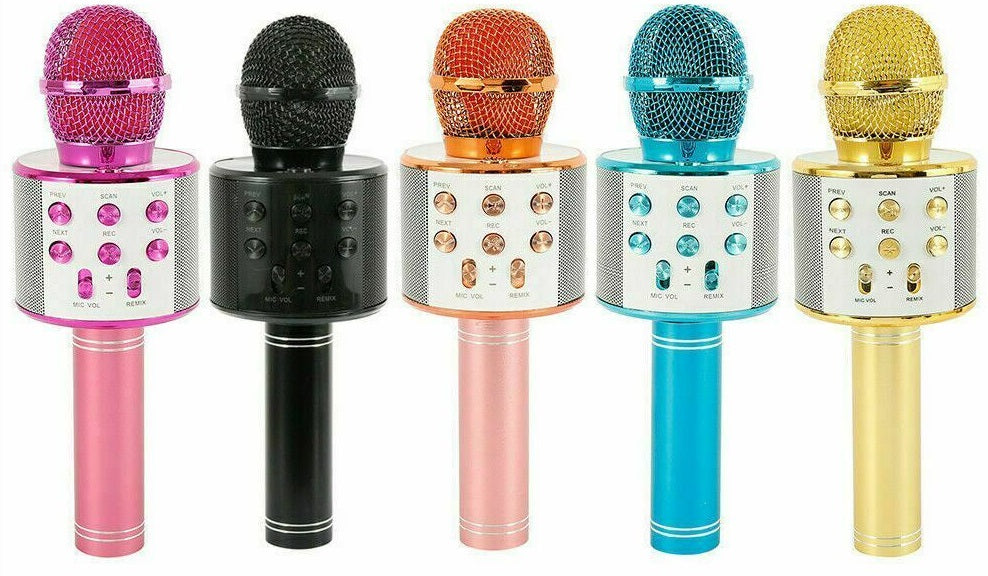 Microfono multifunzione Bluetooth con altoparlante vari colori WB162