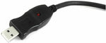 Cavo audio mono jack audio 6.35mm-USB 3m WB1622