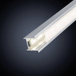 Profilo da incasso in acciaio satinato 1m per strisce LED Paulmann 708.60 4000870708606 WB163